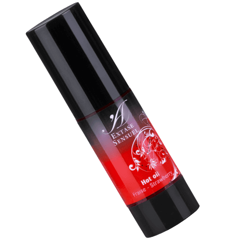 Óleo estimulante efeito calor EXTASE SENSUAL - 30 ML - Morango