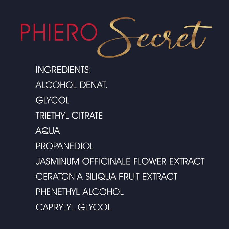 Combinação de hormonas femininas sem cheiro PHIERO SECRET NATURAL - 15 ML - sentimentosocultos