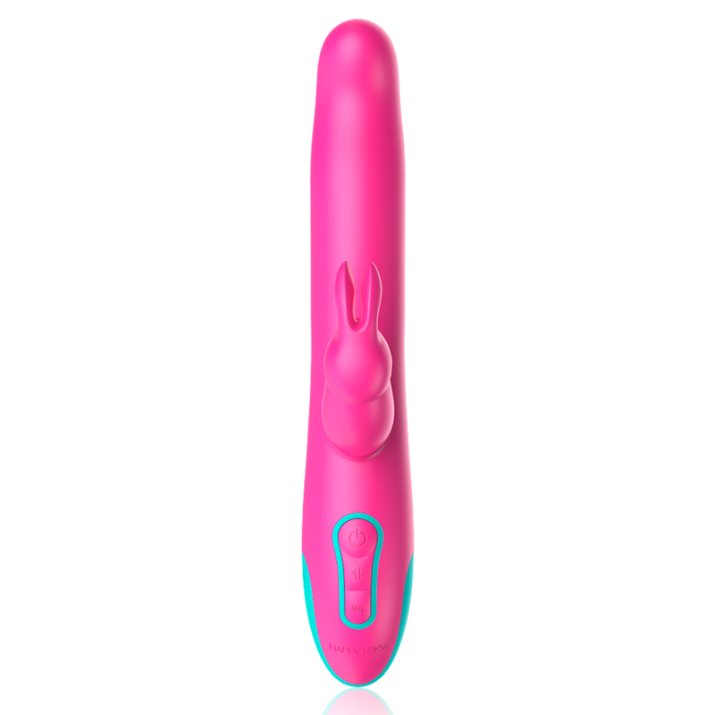 Vibrador e rotador PLUTO RABBIT - HAPPY LOKY - Compatível com tecnologia WATCHME WIRELESS
