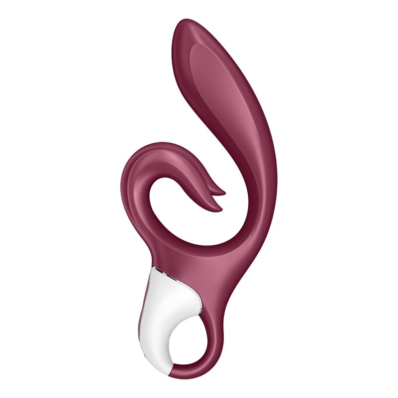 VIBRADOR SATISFYER LOVE ME COELHO - VERMELHO - sentimentosocultos