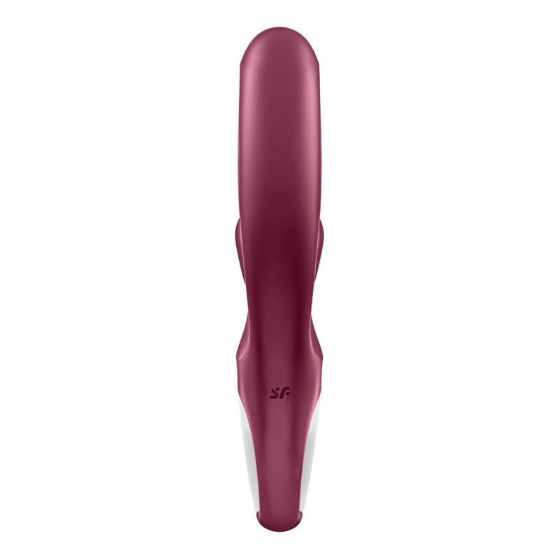 VIBRADOR SATISFYER LOVE ME COELHO - VERMELHO - sentimentosocultos