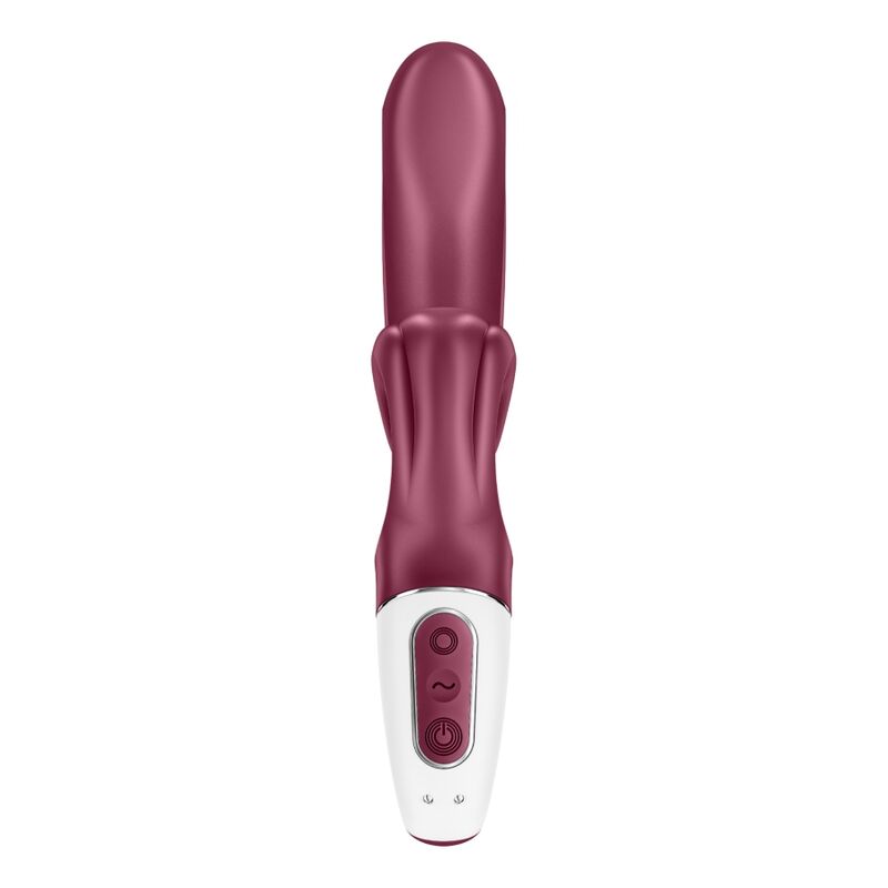 VIBRADOR SATISFYER LOVE ME COELHO - VERMELHO - sentimentosocultos