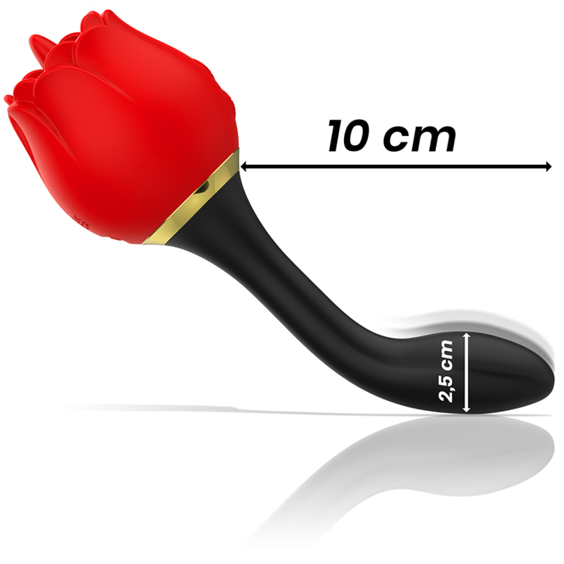 Estimulador duplo Prazer - MIA - PRAGA (Clitóris + Anal)