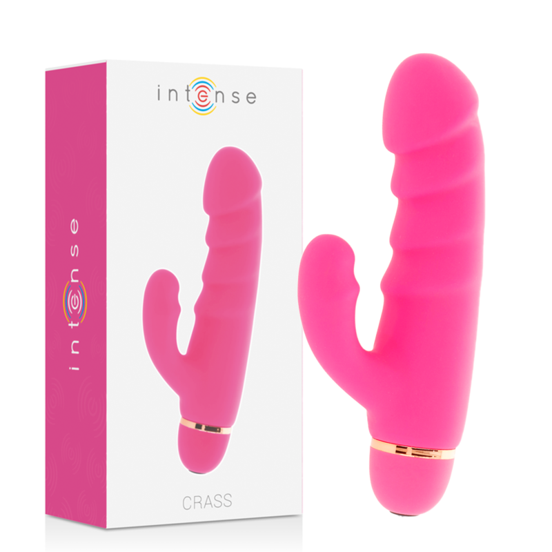 Vibrador Crass 20 velocidades em silicone - INTENSE