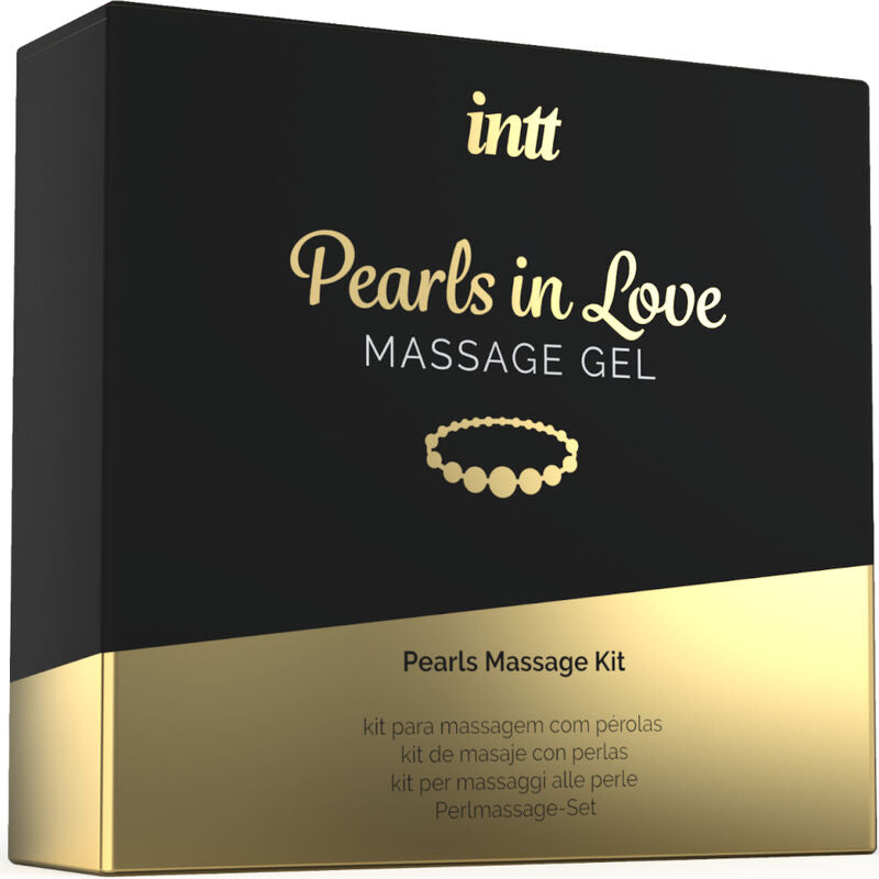 Kit de Massagem com Gel de Silicone e Colar de Pérolas - INTT – Pearls In Love