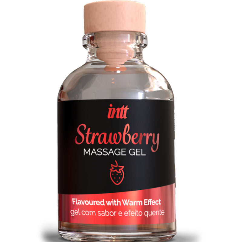 Gel de massagem e sexo Oral beijável - INTT - Efeito calor