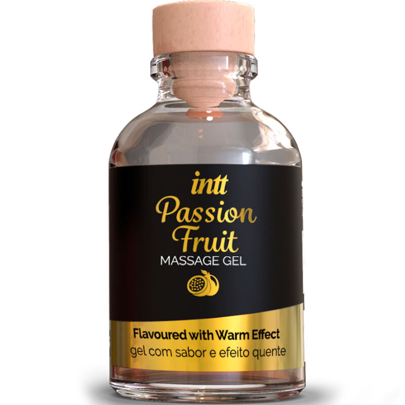 Gel de massagem e sexo Oral beijável - INTT - Efeito calor
