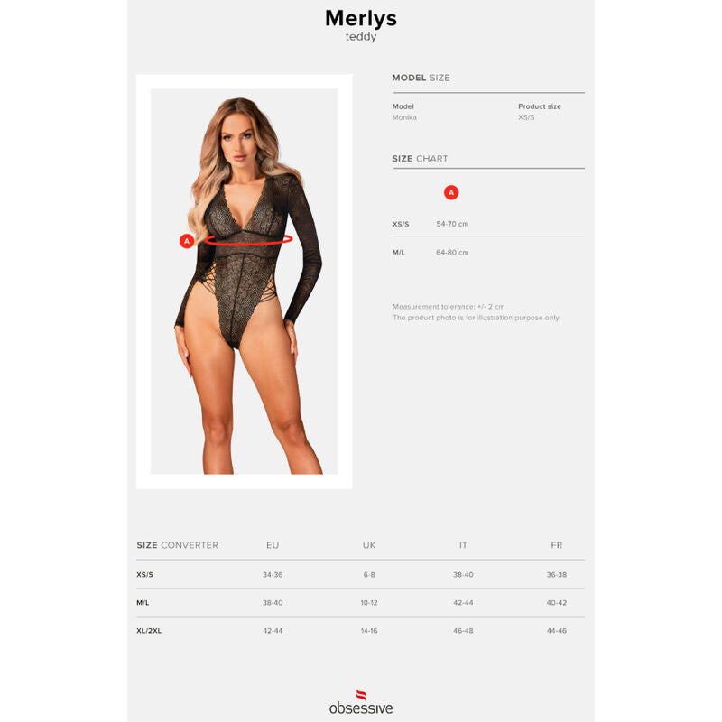 Body Merlys - OBSESSIVE - XS/S