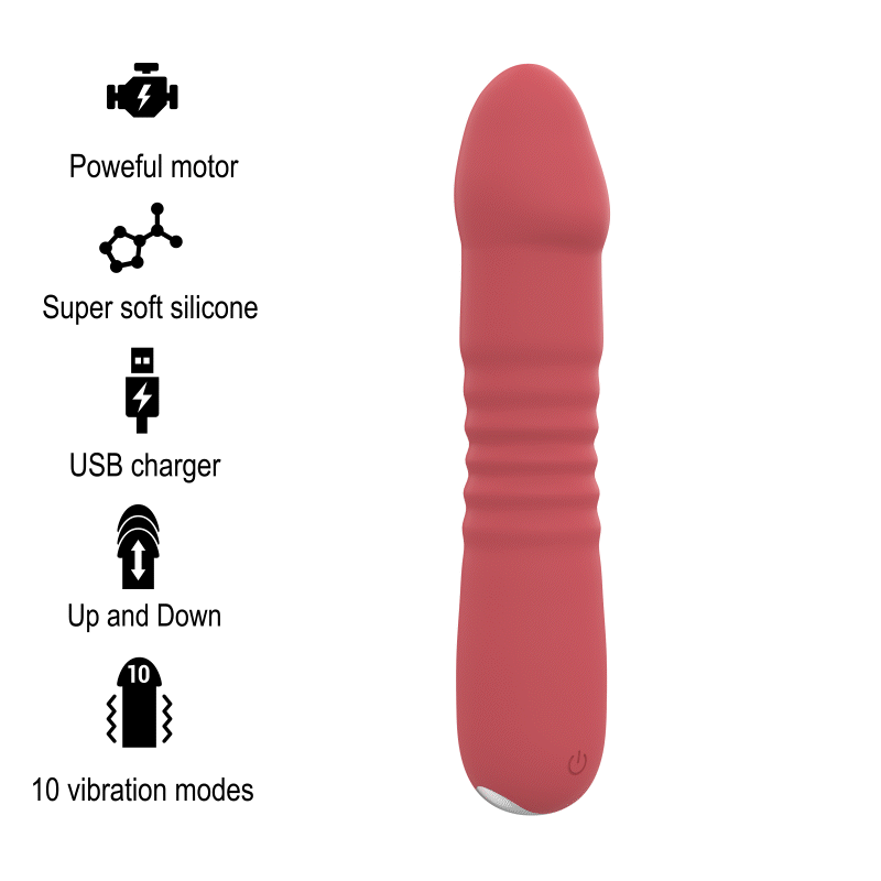Vibrador JUNI UP & DOWN - 10 Vibrações -INTENSE - sentimentosocultos