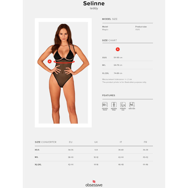 Body SELINNE - OBSESSIVE - sentimentosocultos