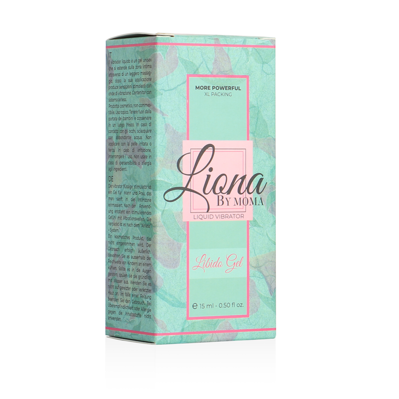 Vibrador Líquido em gel "Líbido" - LIONA BY MOMA