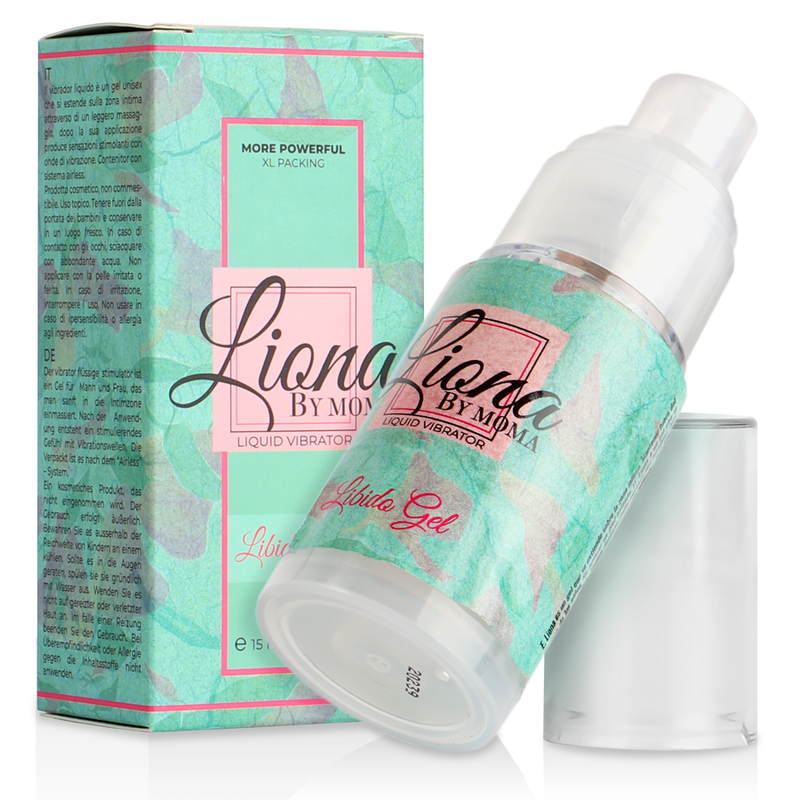 Vibrador Líquido em gel "Líbido" - LIONA BY MOMA