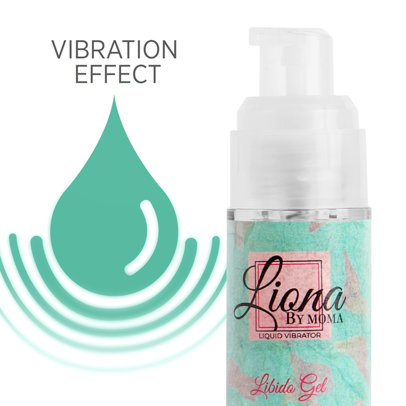 Vibrador Líquido em gel "Líbido" - LIONA BY MOMA