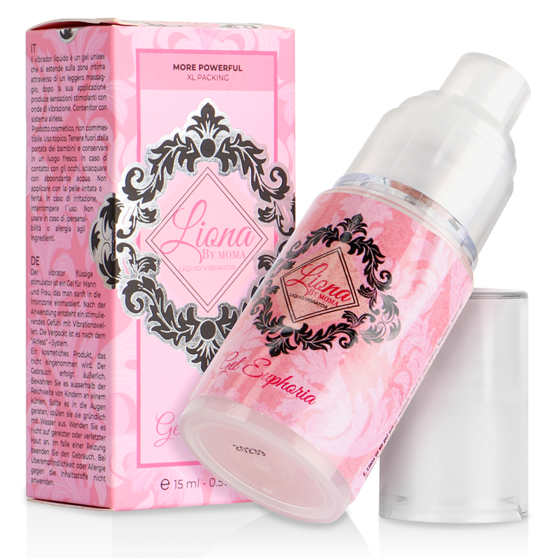 Vibrador Líquido EUPHORIA - LIONA BY MOMA - Gel 15 ML