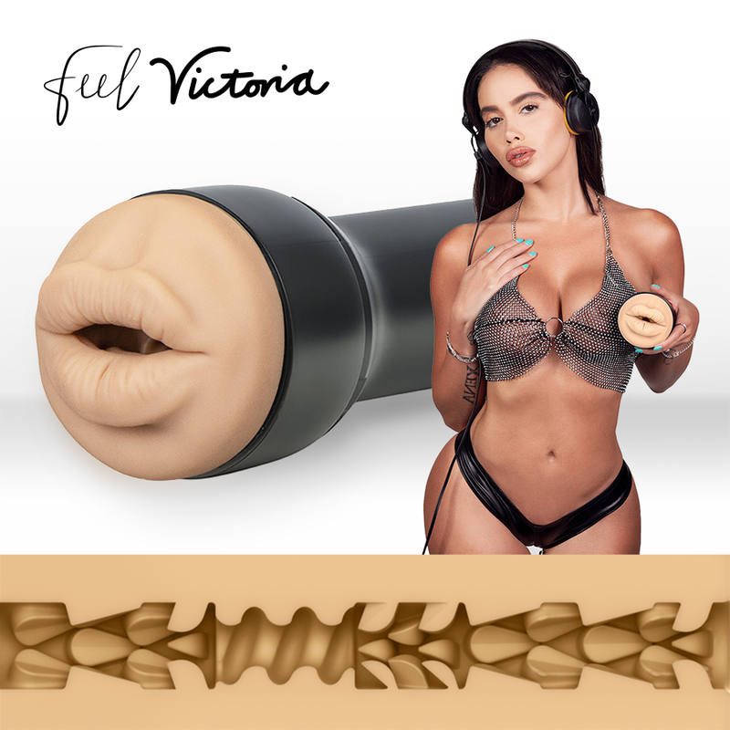 Masturbador Boca KIIROO - FEEL VICTORIA JUNE