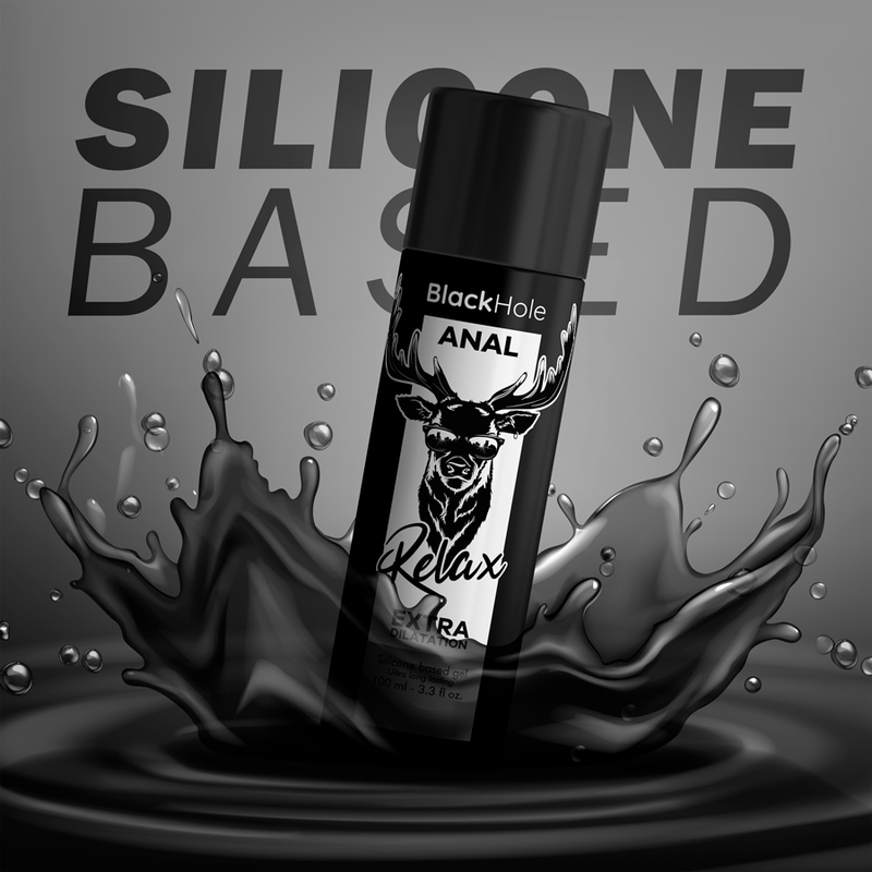 BLACK HOLE™ - Lubrificante à Base de Silicone - Dilatação anal - sentimentosocultos