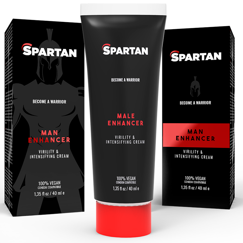 SPARTAN - GEL DE EREÇÃO-ORGASMO-DURAÇÃO DE CASAL 100% VEGANO - sentimentosocultos