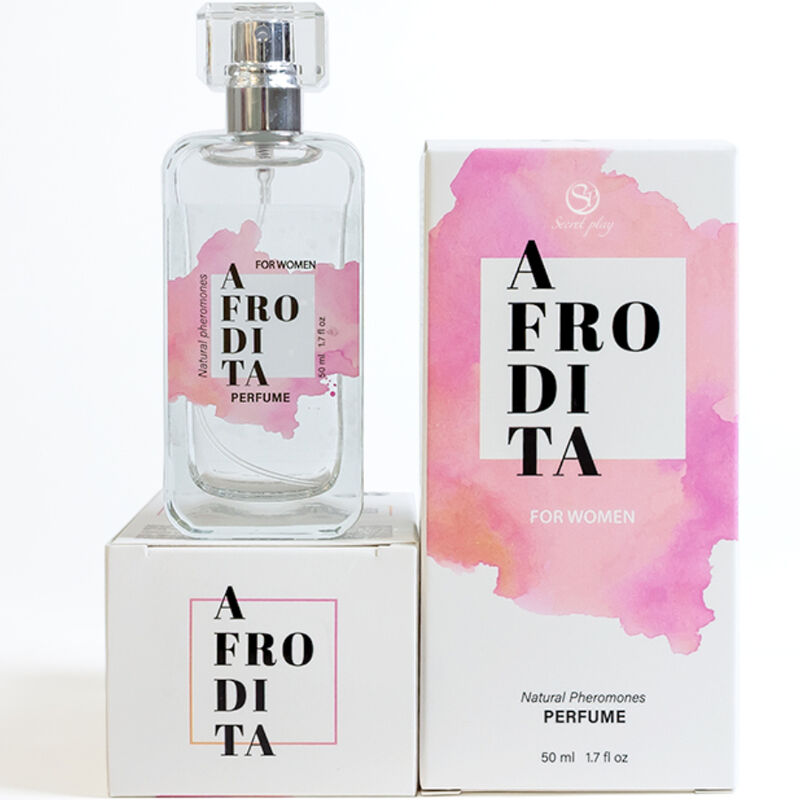 Perfume Feminino Afrodita com Feromona Natural de Trufa – Aroma Doce de Caramelo 50 ml