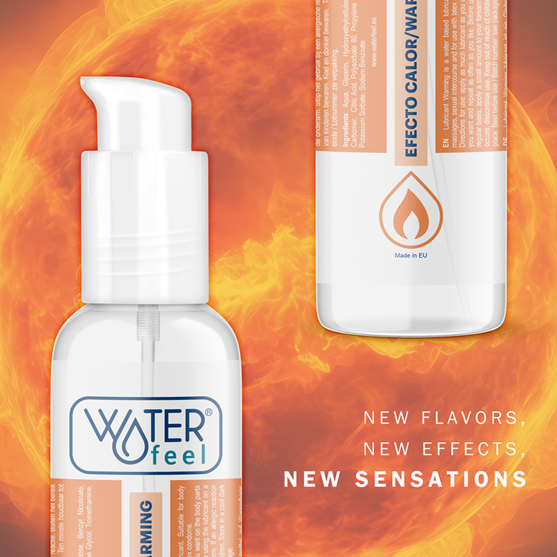 Lubrificante íntimo com efeito de calor - WATERFEEL - 150 ML