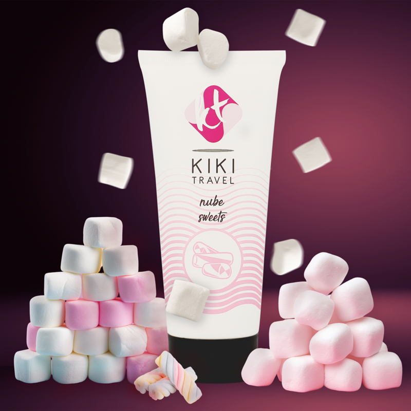 Lubrificante com saber a chiclete - KIKÍ TRAVEL - 50 ML