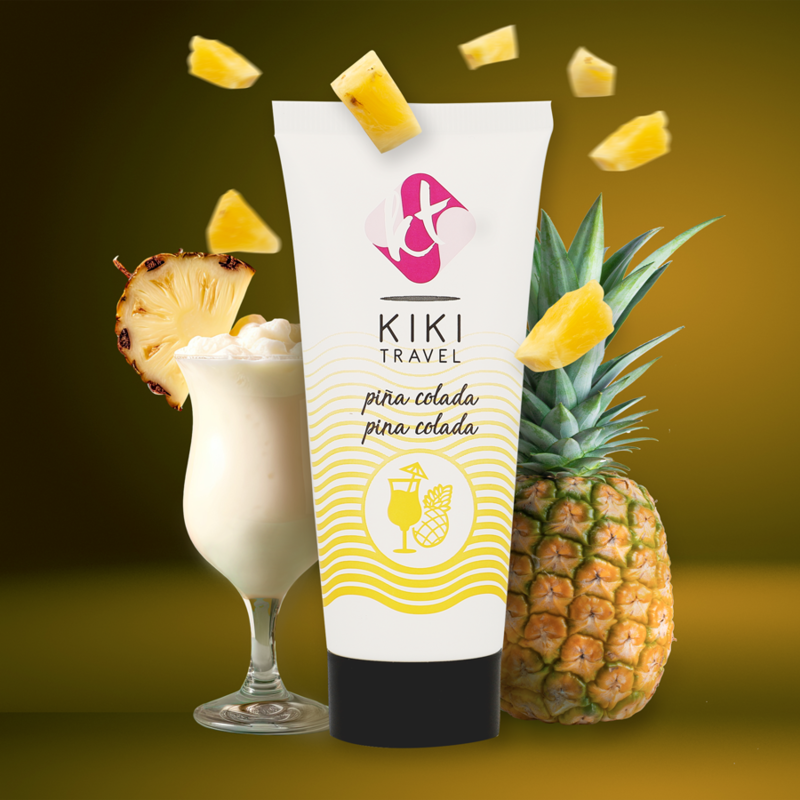 Lubrificante com saber a chiclete - KIKÍ TRAVEL - 50 ML