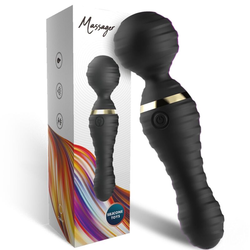 Massajador e Vibrador Freedo Negro - ARMONY