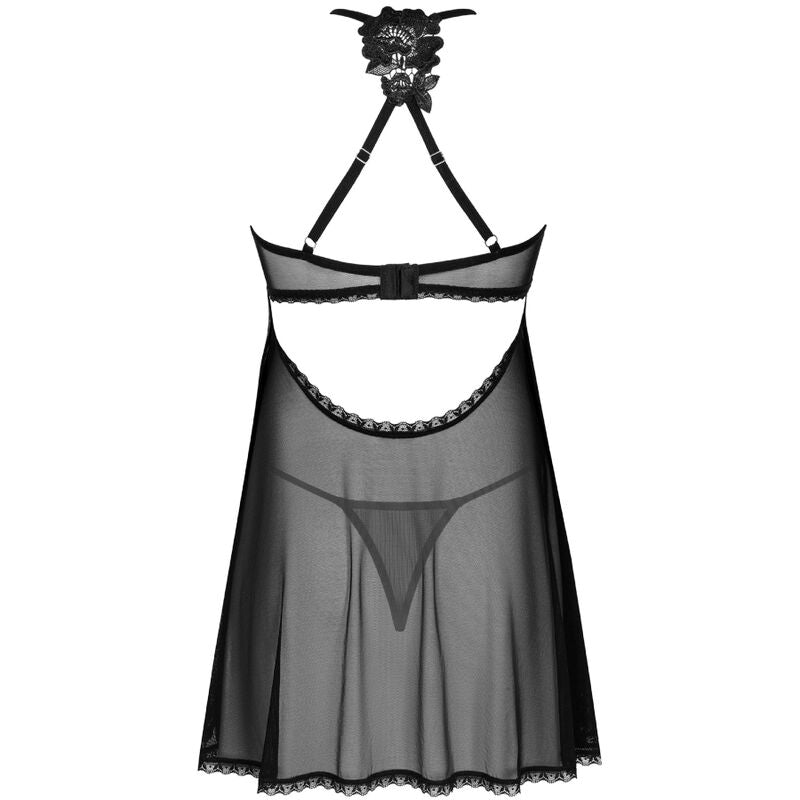 Babydoll e tanga Latinesa - OBSESSIVE -Preto