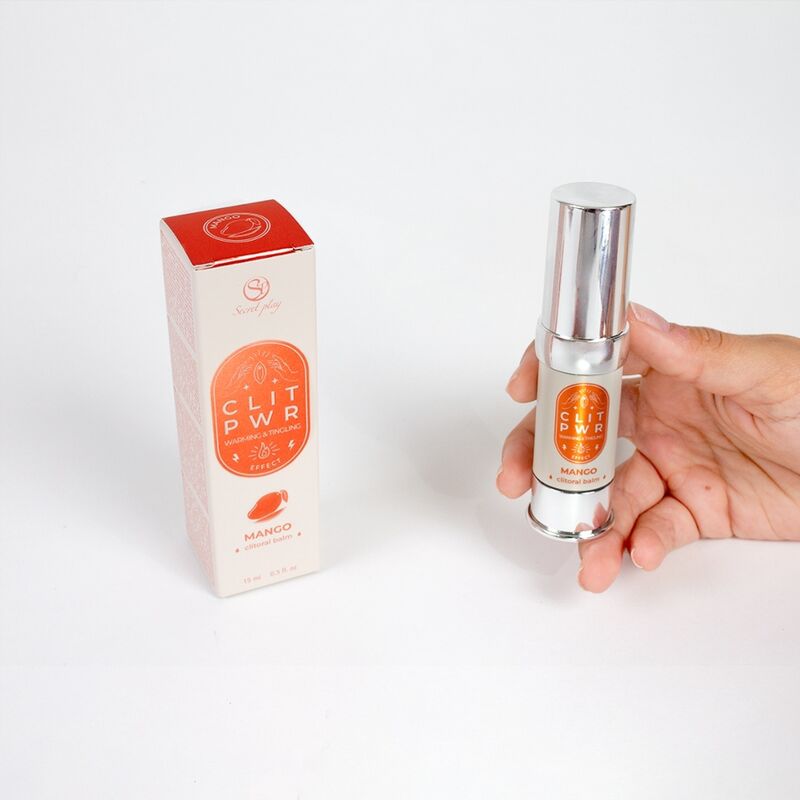 Vibrador Líquido Bálsamo efeito calor "Clitóris Power" - SECRET PLAY - 15ml (Vários Sabores)