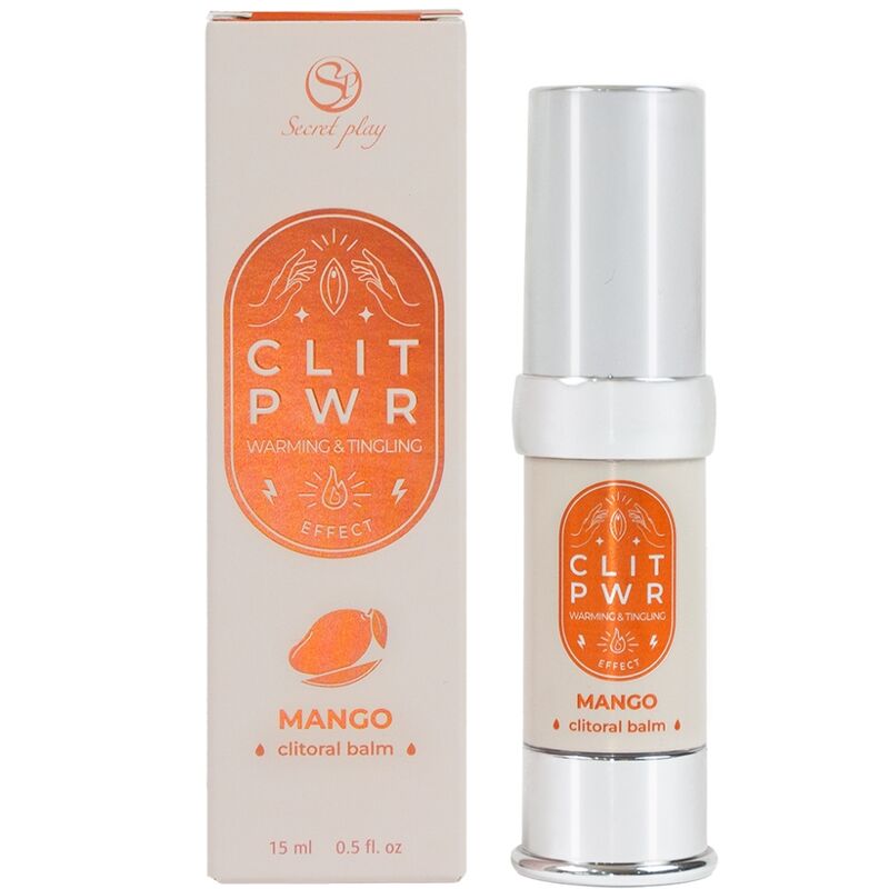Vibrador Líquido Bálsamo efeito calor "Clitóris Power" - SECRET PLAY - 15ml (Vários Sabores)