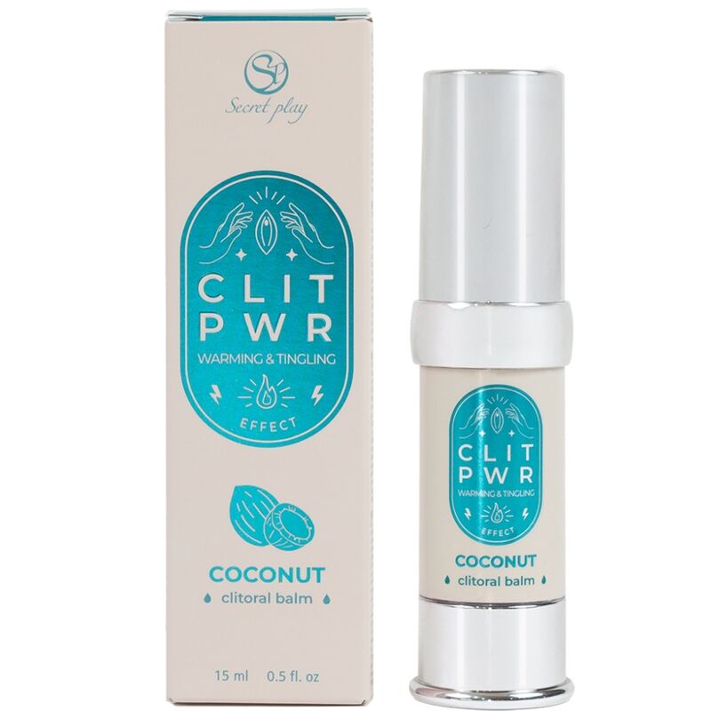 Vibrador Líquido Bálsamo efeito calor "Clitóris Power" - SECRET PLAY - 15ml (Vários Sabores)