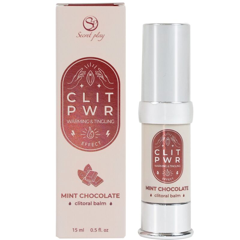 Vibrador Líquido Bálsamo efeito calor "Clitóris Power" - SECRET PLAY - 15ml (Vários Sabores)