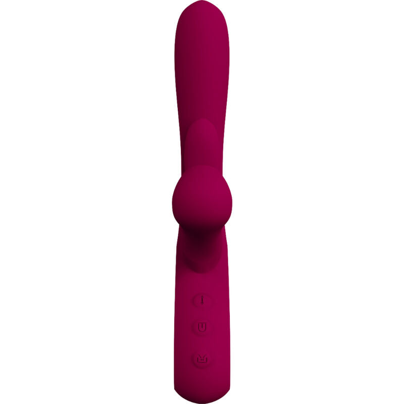 Vibrador Estimulador Duplo com Língua Móvel e 36 Modos – Armony Impact Modelo 1 Borgonha