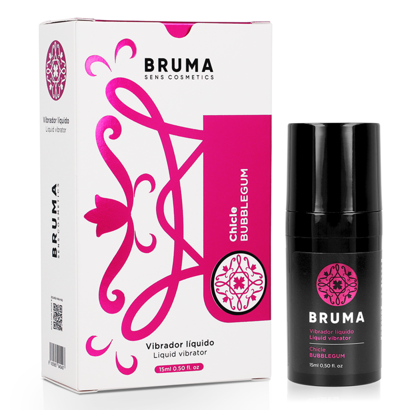 Vibrador Líquido "Poderoso gel vibratório" - 15 ml - BRUMA (Vários Sabores)
