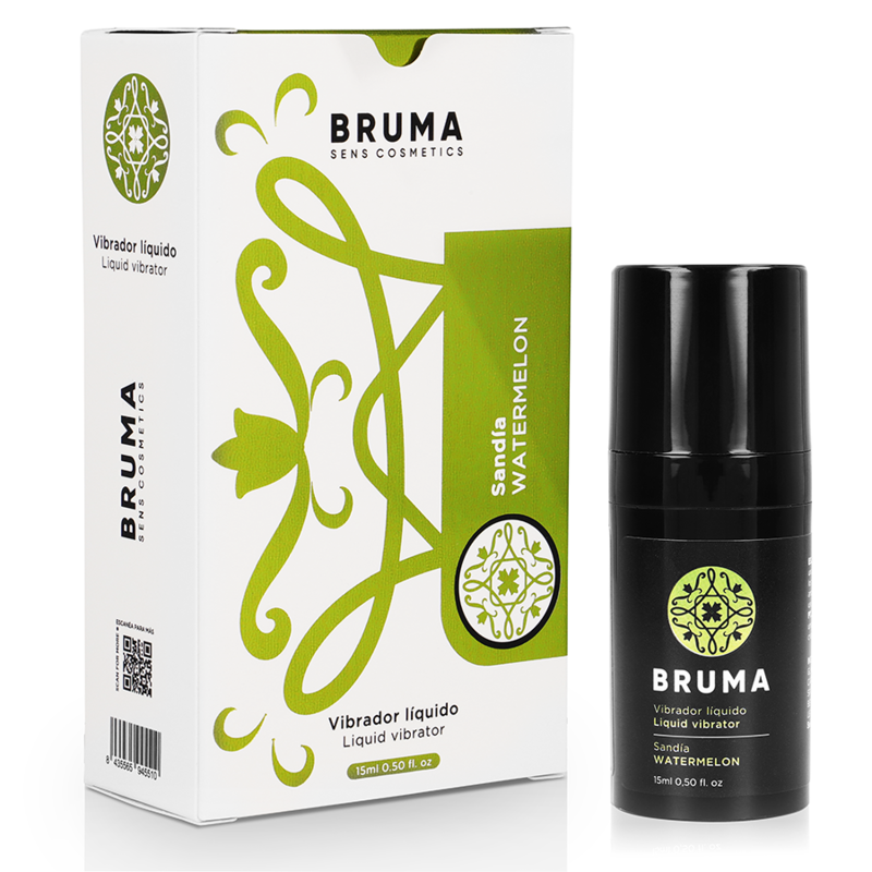 Vibrador Líquido "Poderoso gel vibratório" - 15 ml - BRUMA (Vários Sabores)