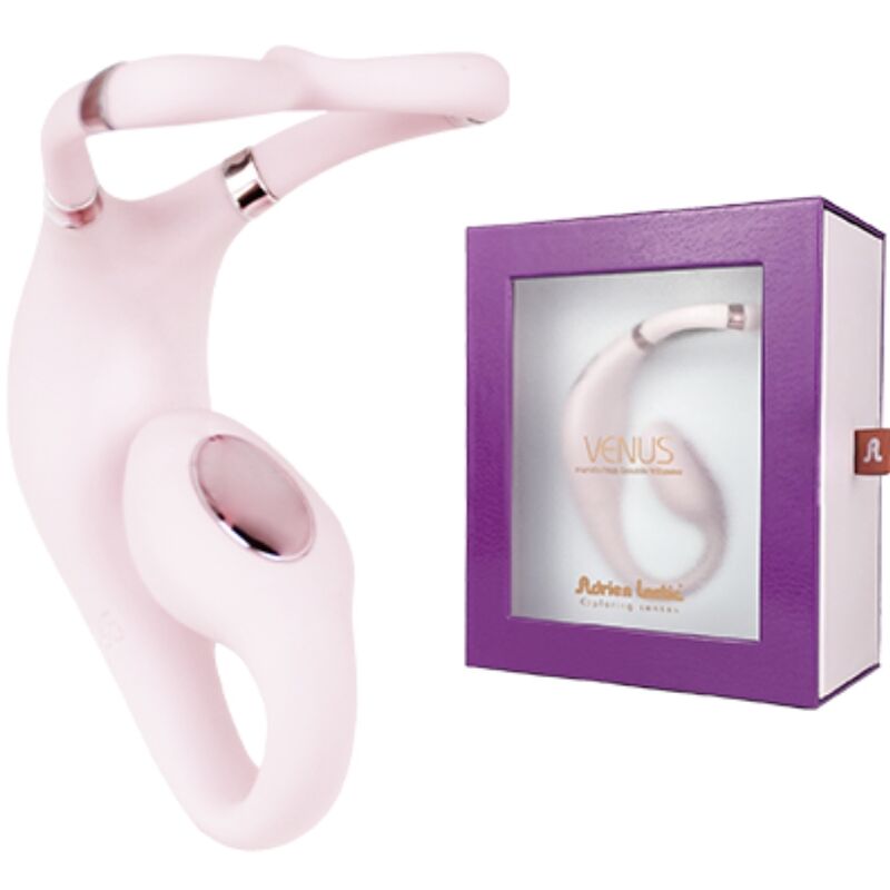 Estimulador duplo de clitóris e ponto G Vénus Rosa- ADRIEN LASTIC - App Gratuita