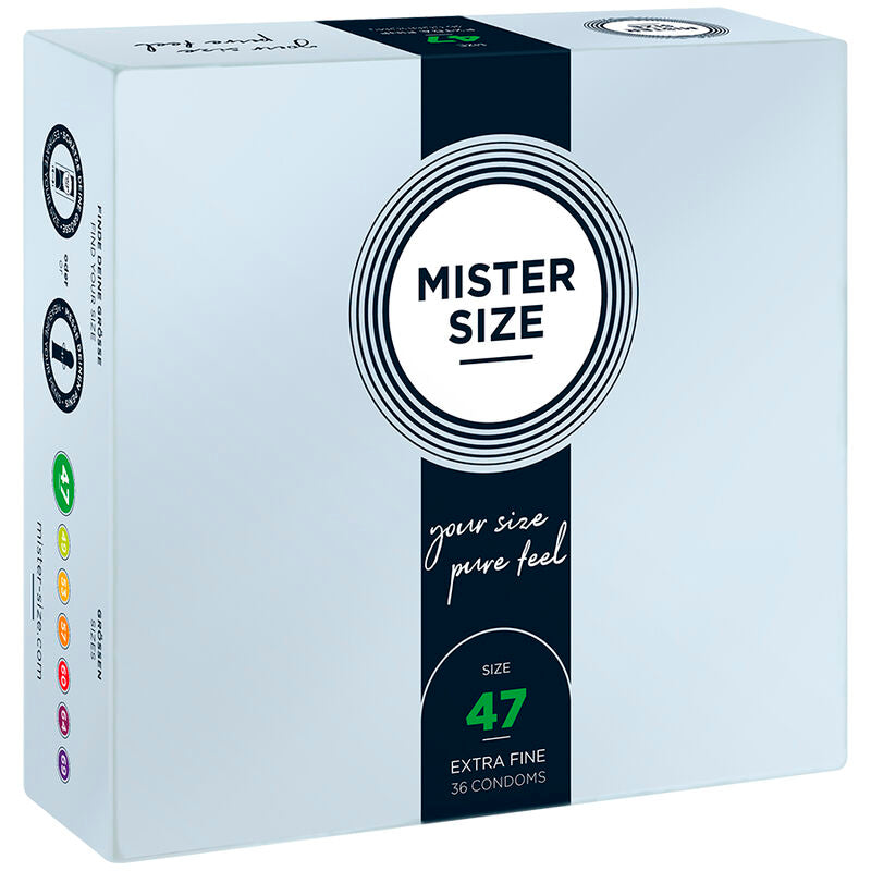 Preservativos MISTER SIZE - Tamanho XS 47 mm