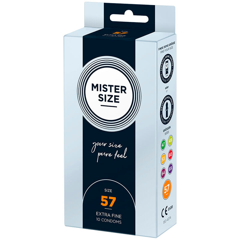 Preservativos MISTER SIZE - Tamanho L 57 mm