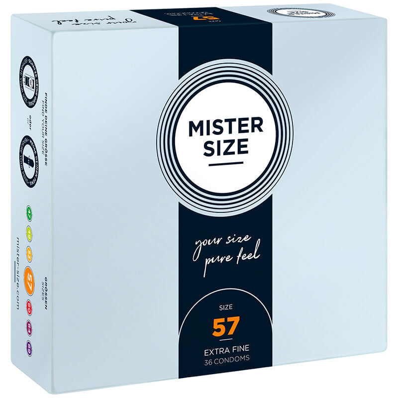 Preservativos MISTER SIZE - Tamanho L 57 mm