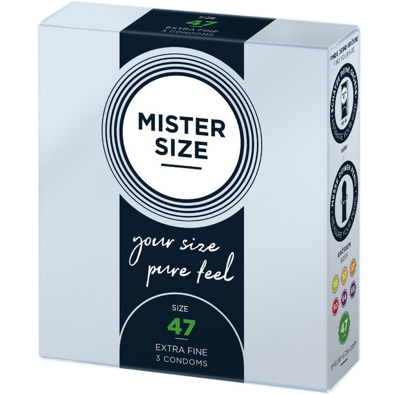 Preservativos MISTER SIZE - Tamanho XS 47 mm