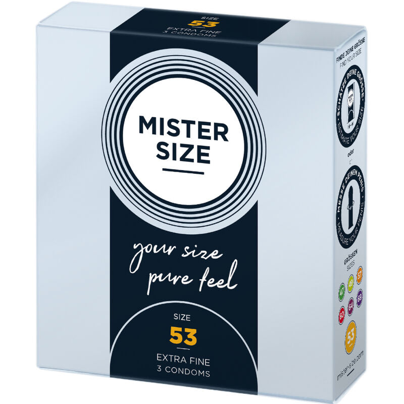 Preservativos MISTER SIZE - Tamanho M 53 mm