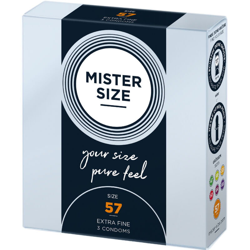 Preservativos MISTER SIZE - Tamanho L 57 mm