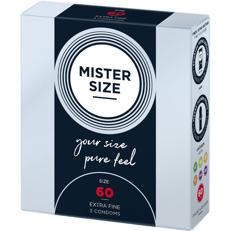 Preservativos MISTER SIZE - Tamanho XL 60 mm(36 UNIDADES)
