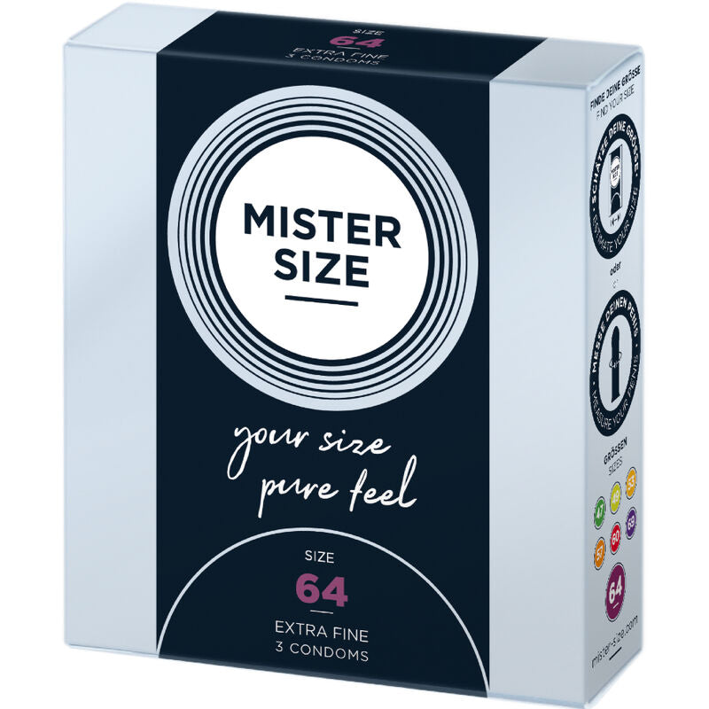 Preservativos MISTER SIZE - Tamanho XXL 64 mm
