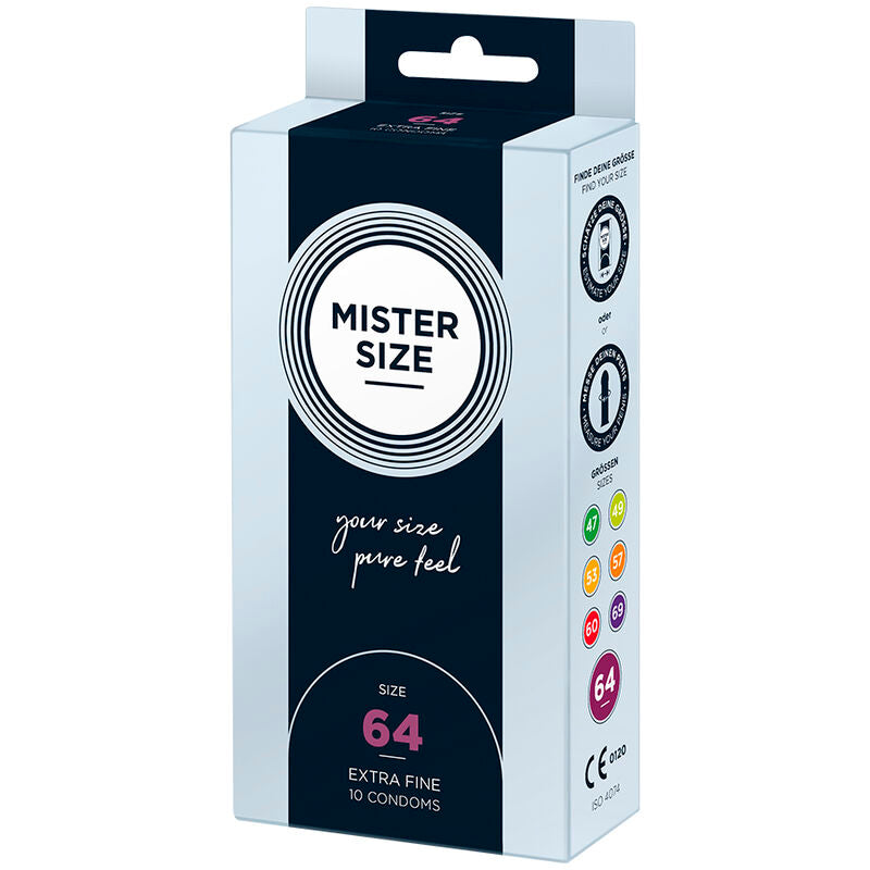 Preservativos MISTER SIZE - Tamanho XXL 64 mm