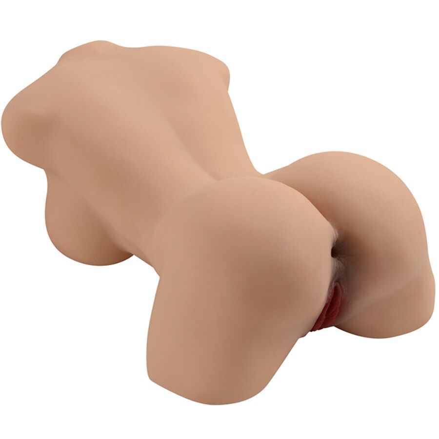 Torso Feminino Realista em Silicone com Dupla Penetração – XISE
