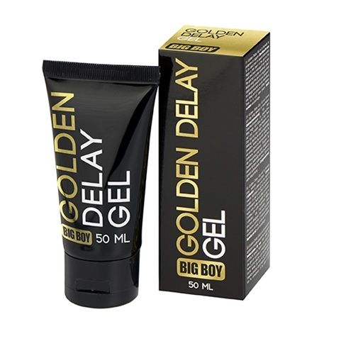 Gel retardante da ejaculação COBECO - BIG BOY GOLDEN GEL - 50 ml