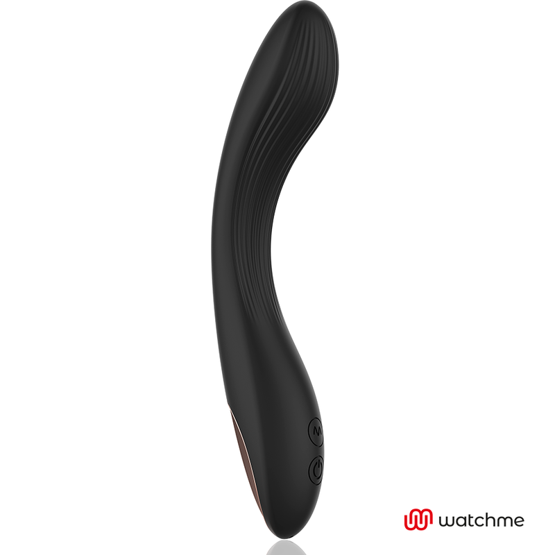 Vibrador Curve Com Controlo Remoto de Tecnologia Watchme Negro/Gold - ANNE'S DESIRE