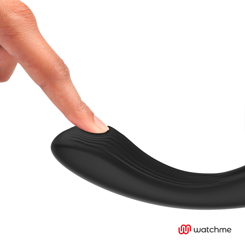 Vibrador Curve Com Controlo Remoto de Tecnologia Watchme Negro/Gold - ANNE'S DESIRE