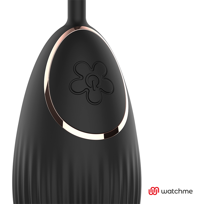 Ovo Vibrador com Controlo Remoto e Tecnologia Watchme Negro - ANNE'S DESIRE