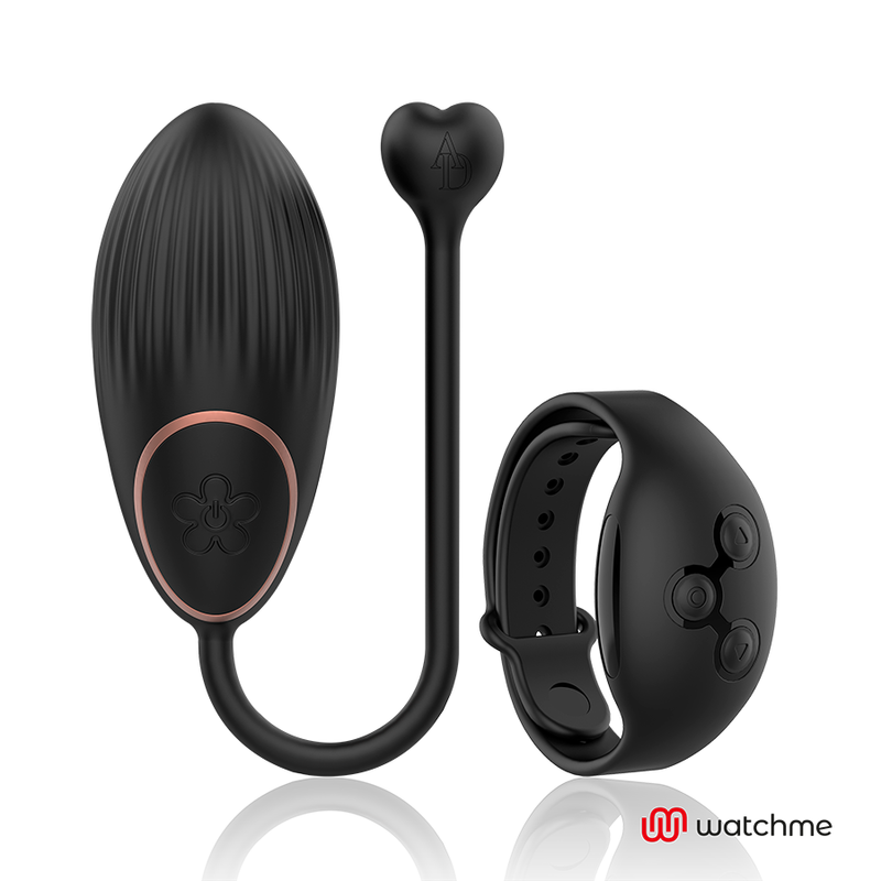 Ovo Vibrador com Controlo Remoto e Tecnologia Watchme Negro - ANNE'S DESIRE
